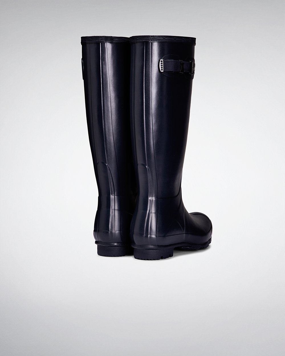 Hunter Mujer Norris Field - Botas de Lluvia Azul Marino - 063-YUKMCQ